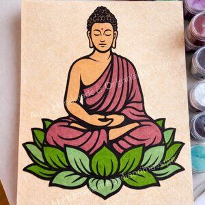 Relaxing Sand Art Kit – Mindful DIY Art | Stress Relief | Gift-Ready